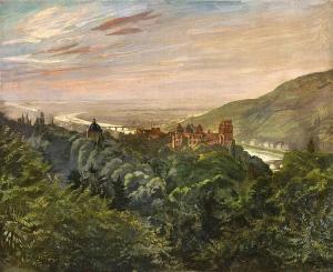 Wilhelm Trubner -  View Of Heidelberg Castle
