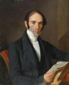TRUMBULL John Portrait Of Reverend Herman Norton TRUMBULL John Portrait Of Reverend Herman Norton