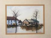 TUCKER Gerald Edwin Houses By A River TUCKER Gerald Edwin Houses By A River