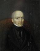 TUCKERMAN ECKLEY SOPHIA MAY Portrait Miniature Of A Gentleman TUCKERMAN ECKLEY SOPHIA MAY Portrait Miniature Of A Gentleman
