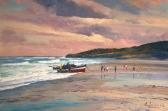 TUGWELL Christopher A Fishing Boat On The Beach TUGWELL Christopher A Fishing Boat On The Beach