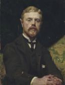 TUKE Henry Scott A Portrait Of The Artist Fred Millard TUKE Henry Scott A Portrait Of The Artist Fred Millard