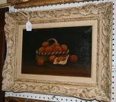 TURNER F. Hilgrove Still Life Study Of A Basket Of Oranges TURNER F. Hilgrove Still Life Study Of A Basket Of Oranges