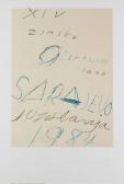TWOMBLY Cy Xiv. Olympiade Sarajevo TWOMBLY Cy Xiv. Olympiade Sarajevo