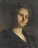 TYPALDOS Nicolaos Xydias Frauenporträt TYPALDOS Nicolaos Xydias Frauenporträt