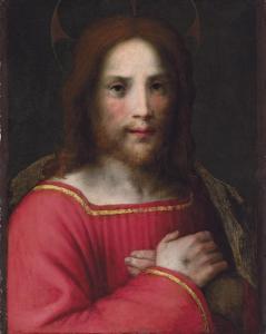 Domenico Bartolomeo Ubaldini Il Puligo - Christ As The Man Of Sorrows
