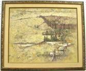 UCHIDA Jofu Landscape With Walled City UCHIDA Jofu Landscape With Walled City