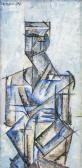 UDALZOWA Nadieshda Andreewna A Cubist Portrait UDALZOWA Nadieshda Andreewna A Cubist Portrait