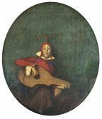 UDVARY Geza Clown With Mandolin UDVARY Geza Clown With Mandolin
