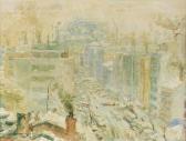 ULUDOGAN Naim “ankara, Snow On Mithat Pasha Avenue” ULUDOGAN Naim “ankara, Snow On Mithat Pasha Avenue”