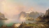 UNTERBERGER Franz Richard Sognefjord In Norwegen UNTERBERGER Franz Richard Sognefjord In Norwegen