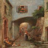 USADEL Max Street Scenery From Lugano, Italy USADEL Max Street Scenery From Lugano, Italy