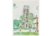 UTRILLO Maurice La Tour Saint-jacques From Paris Capitale UTRILLO Maurice La Tour Saint-jacques From Paris Capitale