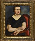 UTTER André Portrait De Madame Germaine Eisenmann (1894-1970) UTTER André Portrait De Madame Germaine Eisenmann (1894-1970)