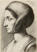 VáCLAV Hollar A Woman In A Furcap VáCLAV Hollar A Woman In A Furcap