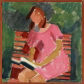 VALEUR Mogens Girl In Pink Dress VALEUR Mogens Girl In Pink Dress