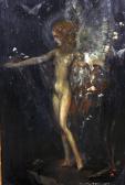 van BELLE Karel, Charles A Standing Naked Angel With Doves van BELLE Karel, Charles A Standing Naked Angel With Doves