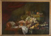 VAN CLEEMPUT R. Nature Morte Aux Fruits, Aux Fruits De Mer Et Aux Instruments De Musique VAN CLEEMPUT R. Nature Morte Aux Fruits, Aux Fruits De Mer Et Aux Instruments De Musique