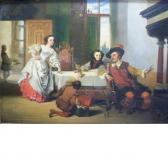 van den DAELE Casimir Interior With A Seated Crossbowman van den DAELE Casimir Interior With A Seated Crossbowman