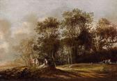 van der CROOS Anthony Jansz. Landschaft Mit Nymphen Und Faunen van der CROOS Anthony Jansz. Landschaft Mit Nymphen Und Faunen