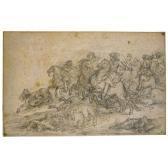 VAN DER MEULEN Adam Frans Cavalry Charging Into Battle VAN DER MEULEN Adam Frans Cavalry Charging Into Battle