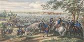 VAN DER MEULEN Adam Frans Le Rhin Passé À La Nage Par Les François, À La Veue De L'armée De Holland VAN DER MEULEN Adam Frans Le Rhin Passé À La Nage Par Les François, À La Veue De L'armée De Holland