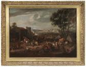 VAN DER MEULEN Adam Frans Louis Xiv At A Seige VAN DER MEULEN Adam Frans Louis Xiv At A Seige