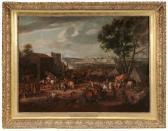 VAN DER MEULEN Adam Frans Louis Xiv At A Seige VAN DER MEULEN Adam Frans Louis Xiv At A Seige