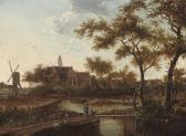 VAN DER VEEN Balthasar A River Landscape VAN DER VEEN Balthasar A River Landscape