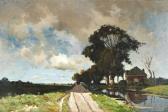 van DRIESTEN Arend Jan Huisje Met Boomgroep Aan De Dijk Van Een Vaart van DRIESTEN Arend Jan Huisje Met Boomgroep Aan De Dijk Van Een Vaart