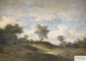 van HAANEN Remigius Adrianus Sommerlandschaft Bei Bewölktem Himmel Mit Figurenstaffage van HAANEN Remigius Adrianus Sommerlandschaft Bei Bewölktem Himmel Mit Figurenstaffage