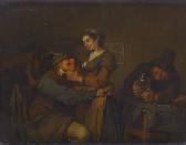 van HEEMSKERCK Egbert II An Amorous Couple In An Inn van HEEMSKERCK Egbert II An Amorous Couple In An Inn