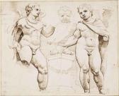 van HEEMSKERCK Maerten Jacobsz. Studies Of Winged Putti van HEEMSKERCK Maerten Jacobsz. Studies Of Winged Putti