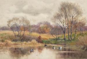  - van_laer__alexander_theobald-the_duck_pond_in_autumn~OM607300~10082_20100806_NULL_148