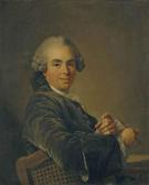 van LOO Louis-Michel Portrait De Charles-nicolas Cochin van LOO Louis-Michel Portrait De Charles-nicolas Cochin