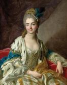 van LOO Louis-Michel The Marquise De Marigny van LOO Louis-Michel The Marquise De Marigny