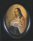 van MEEGEREN Han Mother And Child (the Head Of Christ, And Mother And Herchild) van MEEGEREN Han Mother And Child (the Head Of Christ, And Mother And Herchild)