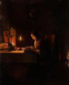 van SCHENDEL Petrus Lektüre Bei Kerzenlicht van SCHENDEL Petrus Lektüre Bei Kerzenlicht