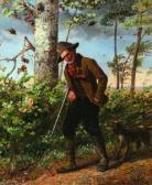 van SEBEN Henri Jäger Mit Seinem Hund van SEBEN Henri Jäger Mit Seinem Hund