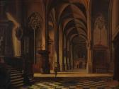 VAN STEENWIJCK Henrik Kerkinterieur Met Figuren VAN STEENWIJCK Henrik Kerkinterieur Met Figuren