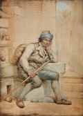 VAN STRY Abraham The Weary Traveller VAN STRY Abraham The Weary Traveller