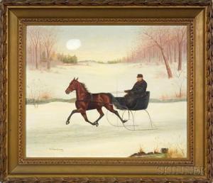 van zandt william sleigh afternoon ride winter price
