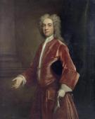 VANDERBANK John Portrait Of A Gentleman VANDERBANK John Portrait Of A Gentleman