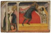 VANNI di Stefano d'Antonio Saint Julian The Hospitaller Kills His Father And Mother And Confesses To His Wife VANNI di Stefano d'Antonio Saint Julian The Hospitaller Kills His Father And Mother And Confesses To His Wife