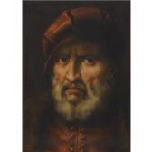 VECCHIA della Pietro Muttoni Head Of A Bearded Man, Wearing A Red Cap And Red Shirt VECCHIA della Pietro Muttoni Head Of A Bearded Man, Wearing A Red Cap And Red Shirt