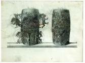 VELASCO José María Dibujo Del Huéhuetl De Malinalco VELASCO José María Dibujo Del Huéhuetl De Malinalco