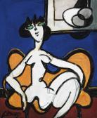 VENARD Claude La Femme Au Divan VENARD Claude La Femme Au Divan