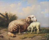 VERBOECKHOVEN Eugene Joseph Lamb And Ewe VERBOECKHOVEN Eugene Joseph Lamb And Ewe