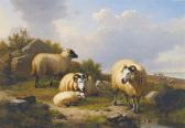 VERBOECKHOVEN Eugene Joseph Sheep In A Scottish Landscape VERBOECKHOVEN Eugene Joseph Sheep In A Scottish Landscape