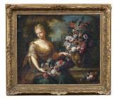 VERBRUGGEN Gaspar II Pieter Portrait Einer Jungen Frau Als Flora VERBRUGGEN Gaspar II Pieter Portrait Einer Jungen Frau Als Flora